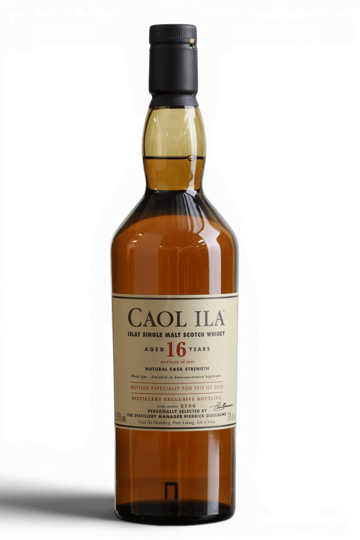 Caol Ila 16 Year Old 2020 Fèis Île | 70cl, 53.9% ABV - Just Whisky Online Shop