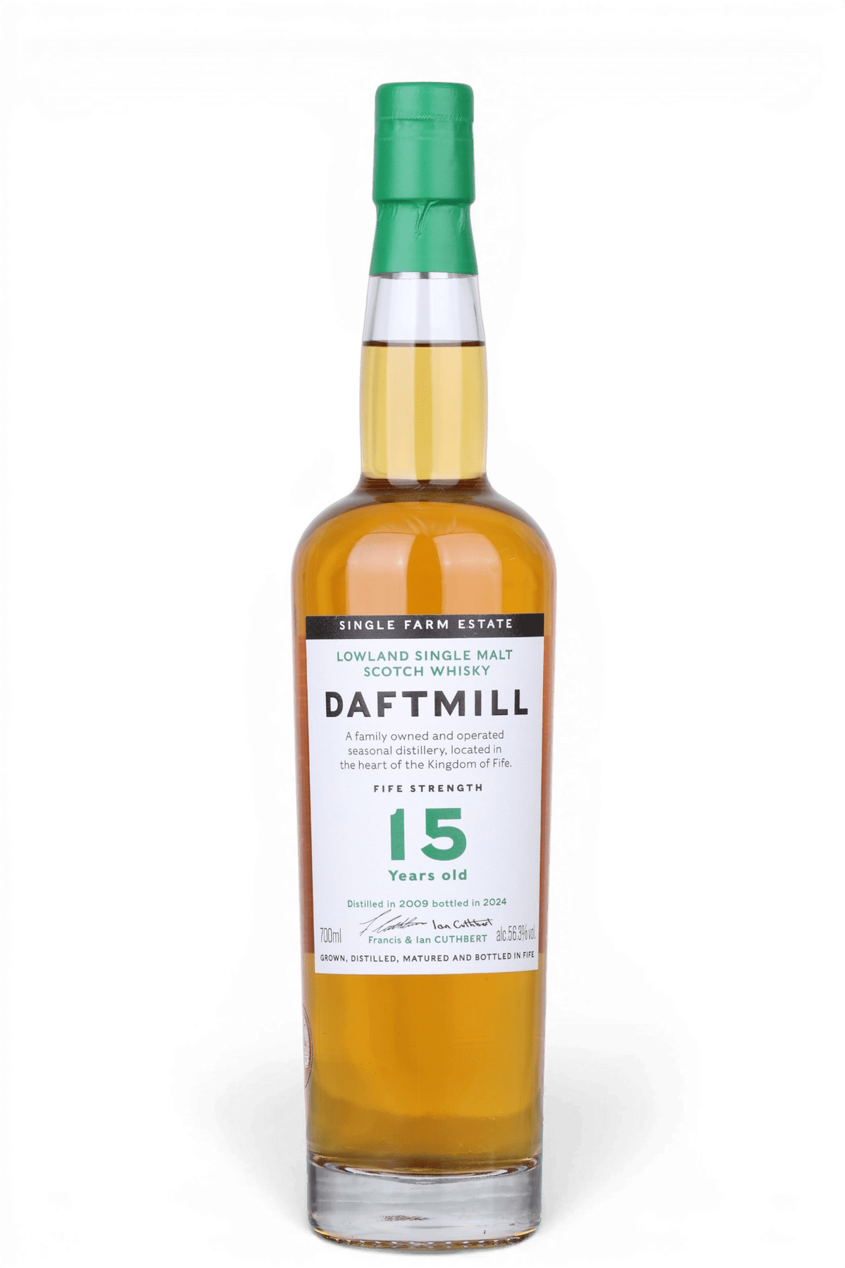 Daftmill 15 Year Old 2009 - 2024 Fife Strength - Just Whisky Online Shop