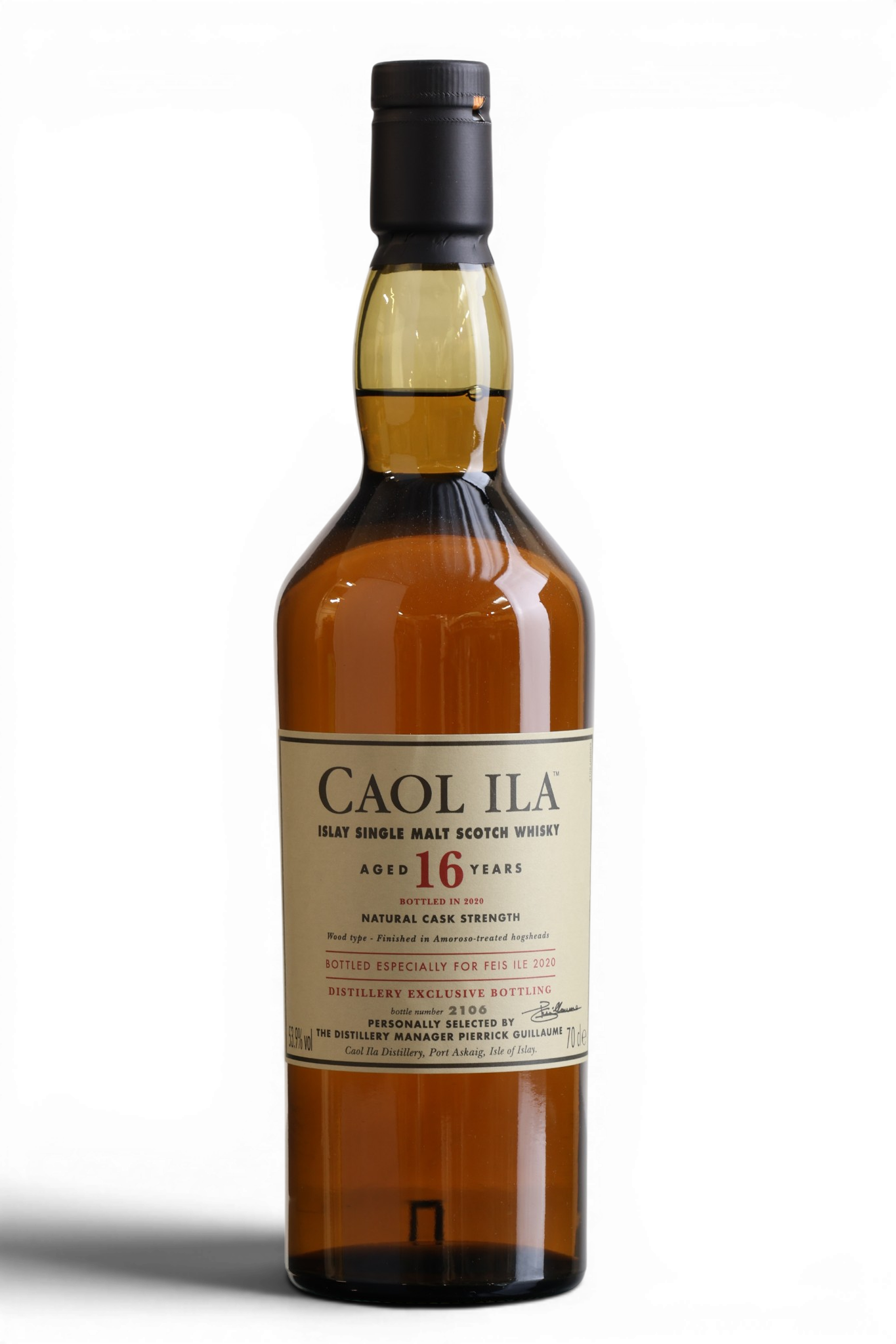 Caol Ila 16 Year Old 2020 Fèis Île | 70cl, 53.9% ABV