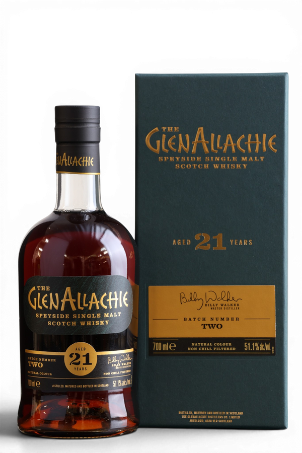 GlenAllachie 21 Year Old | Batch 2 | Cask Strength | 70cl, 51.1% ABV