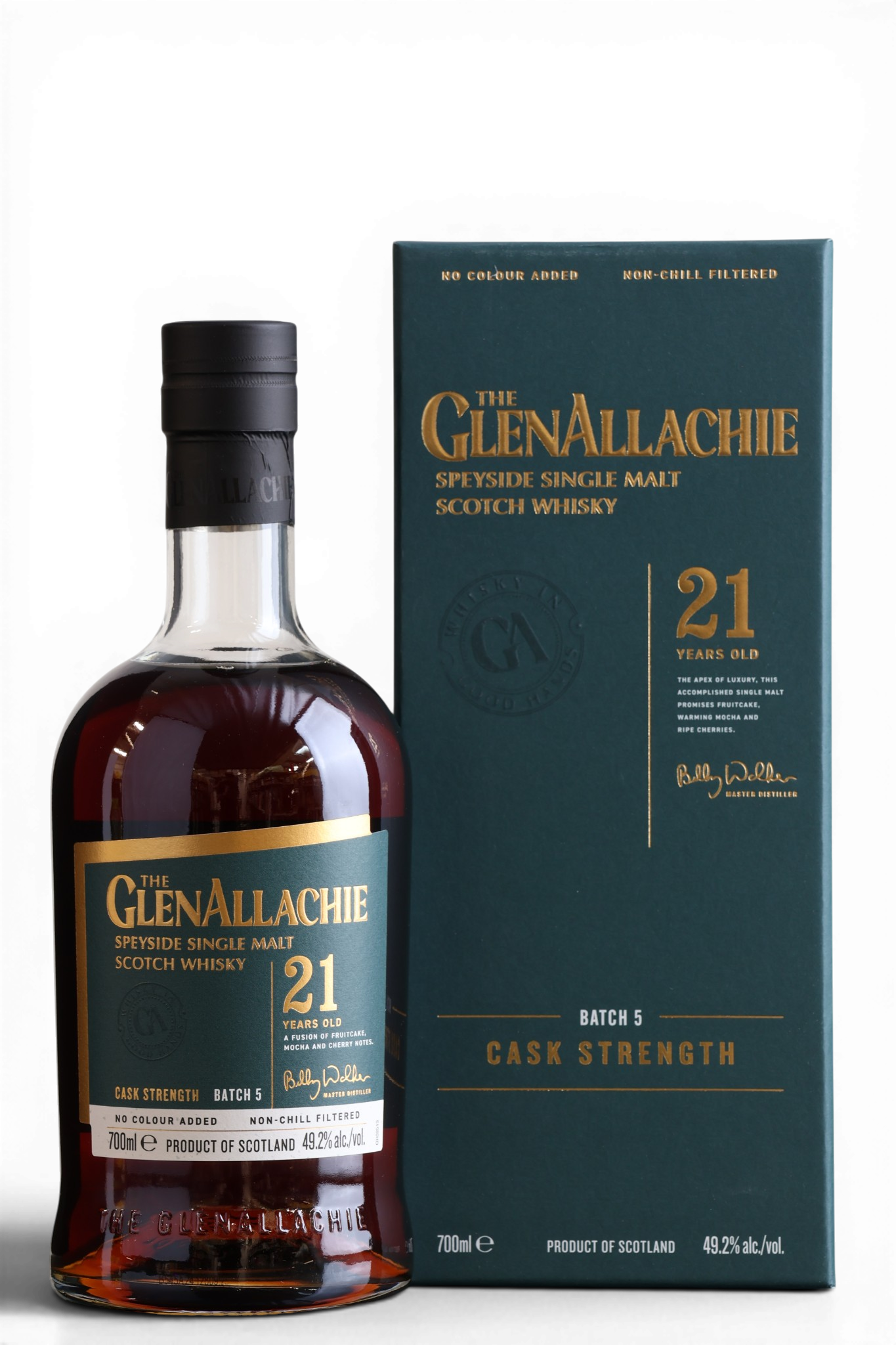 GlenAllachie 21 Year Old | Batch 5 | Cask Strength | 70cl, 49.2% ABV