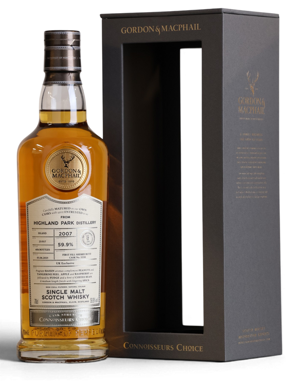 Highland Park 17 Year Old 2007 | Gordon & MacPhail Connoisseurs Choice Cask 5358 | 70cl, 59.9%