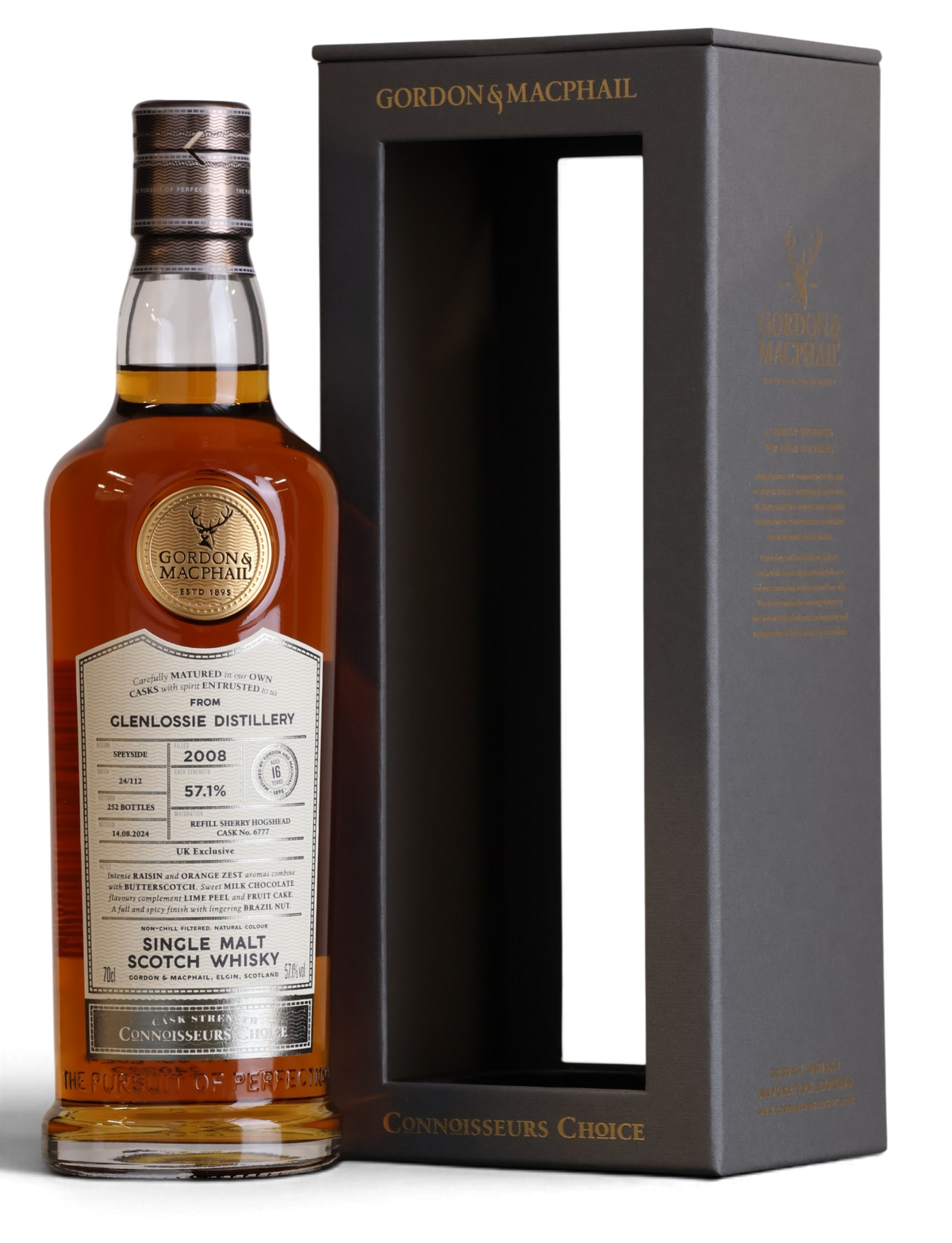 Glenlossie 16 Year Old 200 | Gordon & MacPhail Connoisseurs Choice Cask 6777 | 70cl, 57.1%