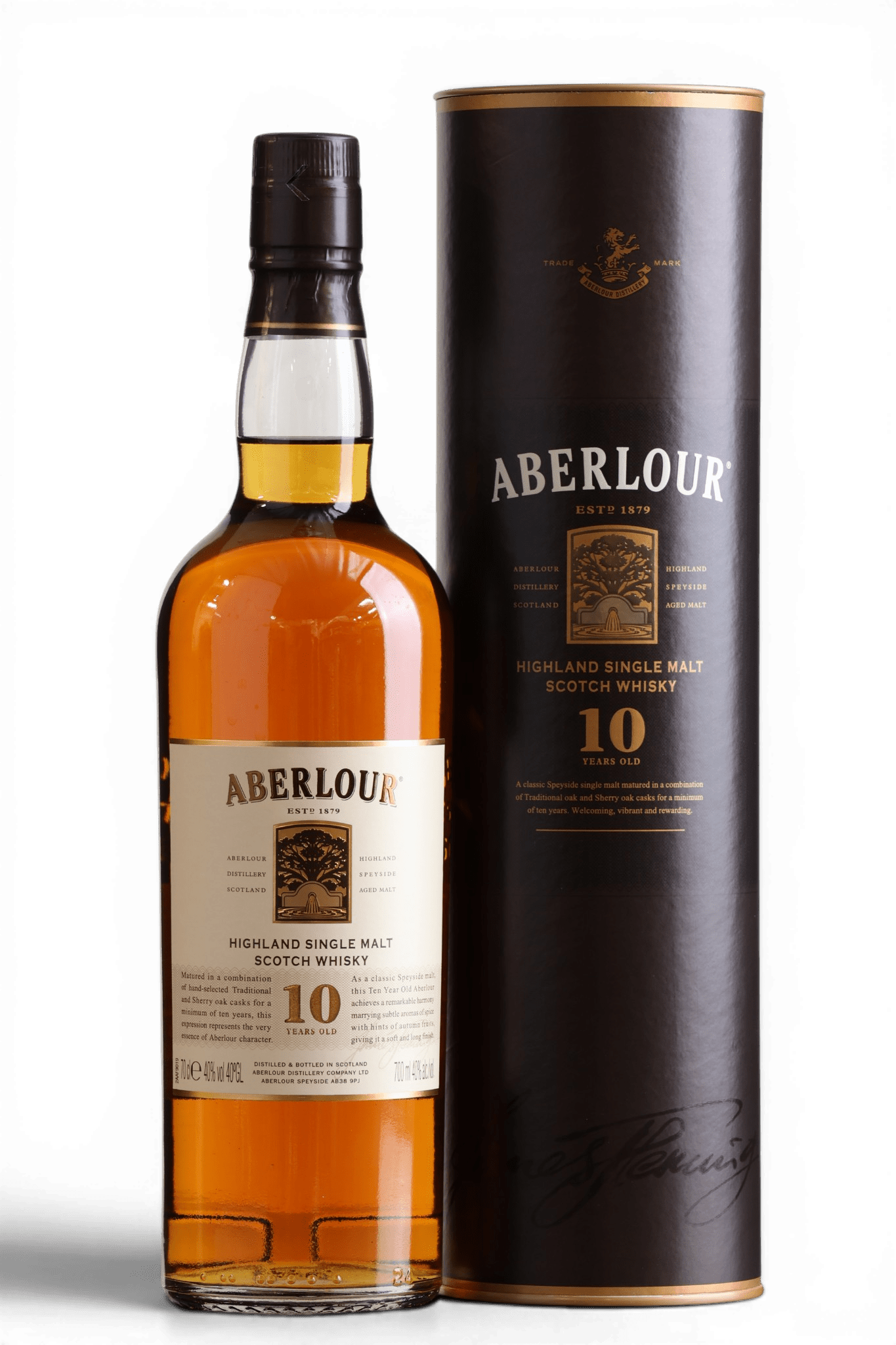 Aberlour 10 Year Old (2000s Bottling) Single Malt Scotch Whisky | 70cl, 40% ABV - Just Spirits Co