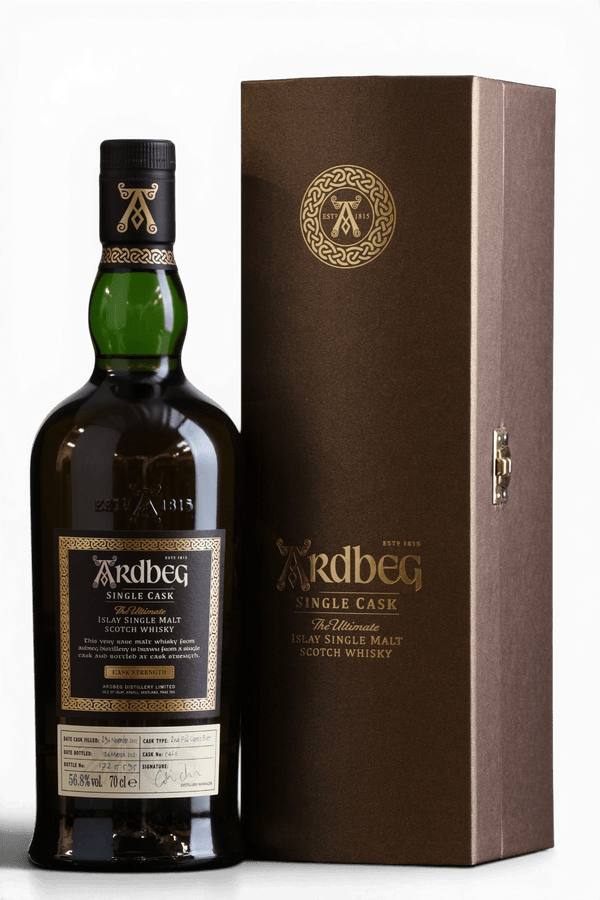Ardbeg 15 Year Old 2005 | Single Cask No.5460 | 70cl, 56.8% ABV - Just Spirits Co