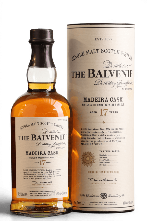 Balvenie 17 Year Old - Madeira Cask | First Edition Release 2009 - Just Spirits Co