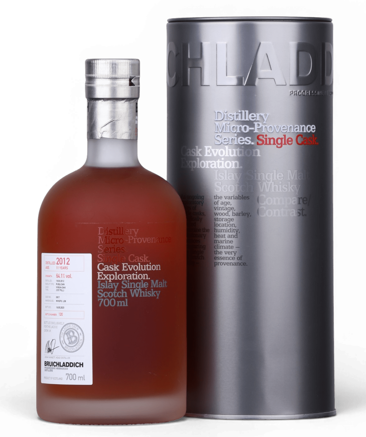 Bruichladdich 11 Year Old 2012 Micro-Provenance - Just Whisky Online Shop