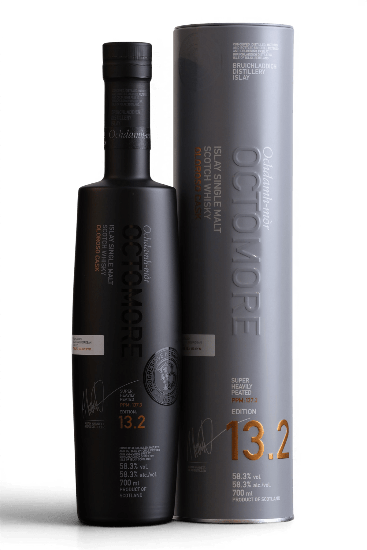 Bruichladdich Octomore 13.2 | 5 Year Old | 2022 Limited Edition | 70cl, 58.3% ABV - Just Whisky Online Shop