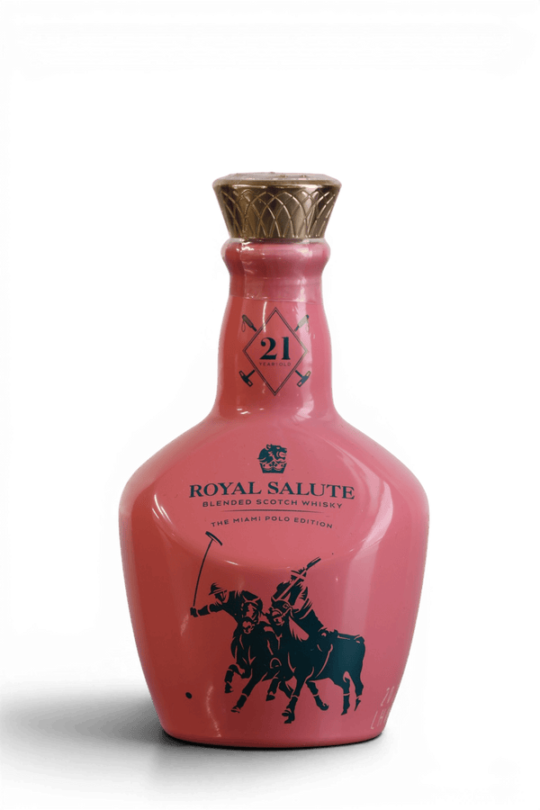 Chivas Royal Salute 21 Year Old The Miami Polo Edition Blended Scotch Whisky Miniature 5cl 40% - Just Whisky Online Shop