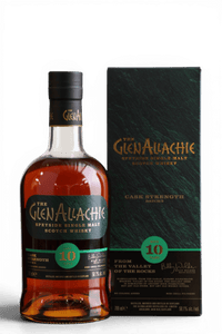 GlenAllachie 10 Year Old Cask Strength Batch 9 Single Malt Scotch Whisky | 70cl, 58.1% ABV - Just Spirits Co