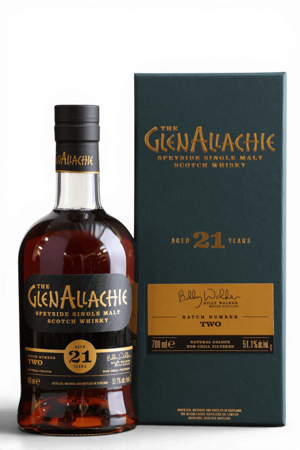 GlenAllachie 21 Year Old | Batch 2 | Cask Strength | 70cl, 51.1% ABV - Just Whisky Online Shop
