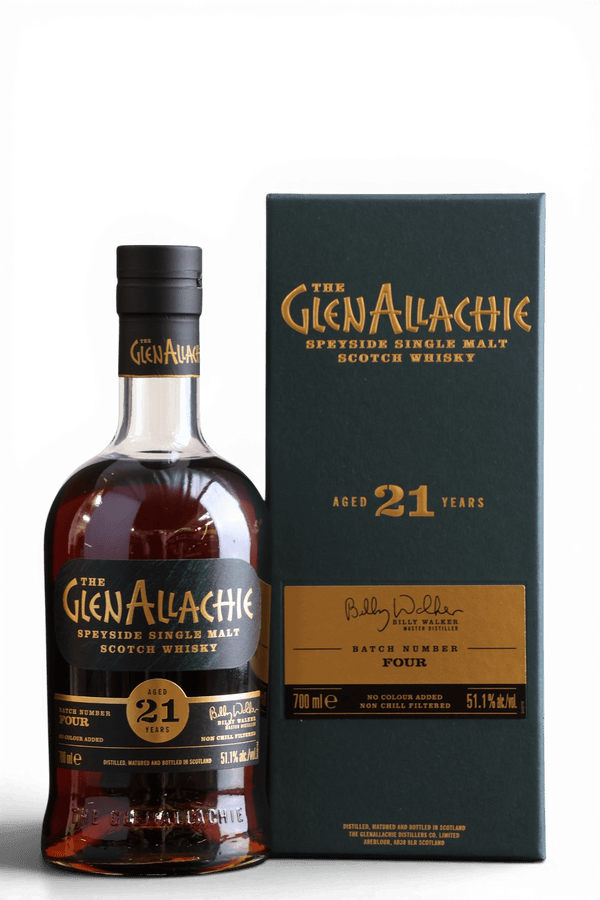 GlenAllachie 21 Year Old | Batch 4 | Cask Strength | 70cl, 51.5% ABV - Just Whisky Online Shop