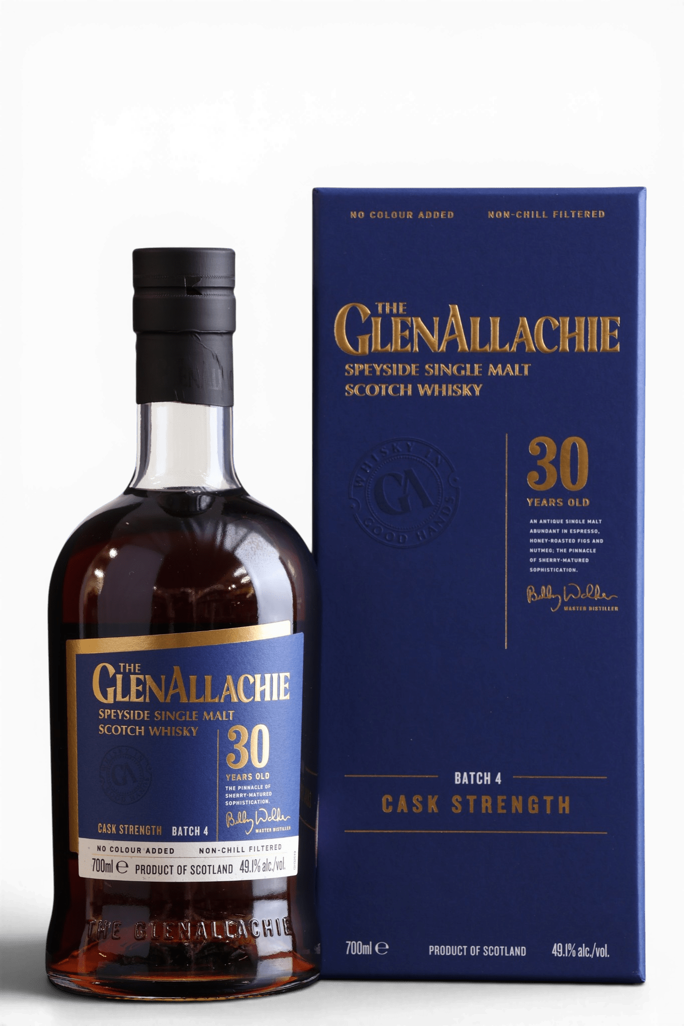 GlenAllachie 30 Year Old | Batch 4 | 70cl, 49.1% ABV - Just Whisky Online Shop