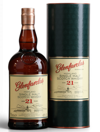 Glenfarclas 21 Year Old Single Malt Scotch Whisky 70cl 43% - Just Whisky Online Shop