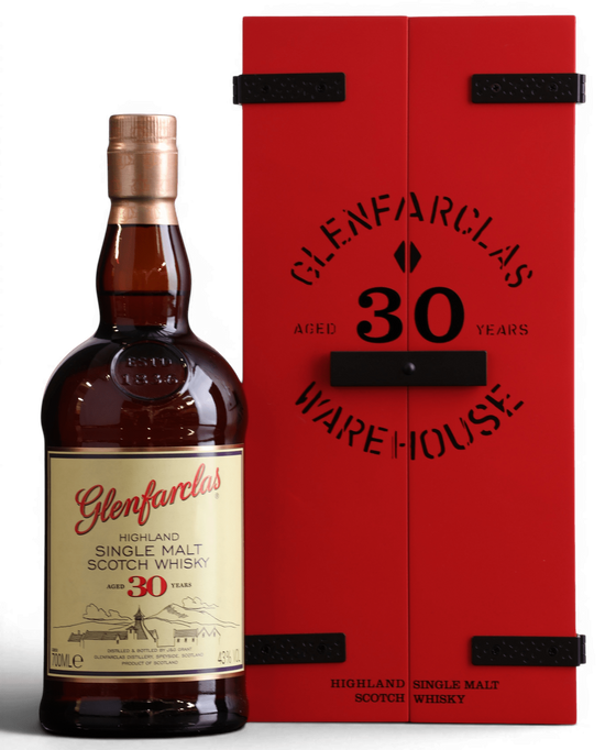 Glenfarclas 30 Year Old Warehouse Edition Highland Single Malt Scotch Whisky | 43% ABV 70cl - Just Spirits Co
