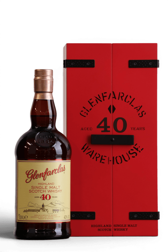 Glenfarclas 40 Year Old Warehouse Edition Single Malt Scotch Whisky 70cl 43% - Just Whisky Online Shop