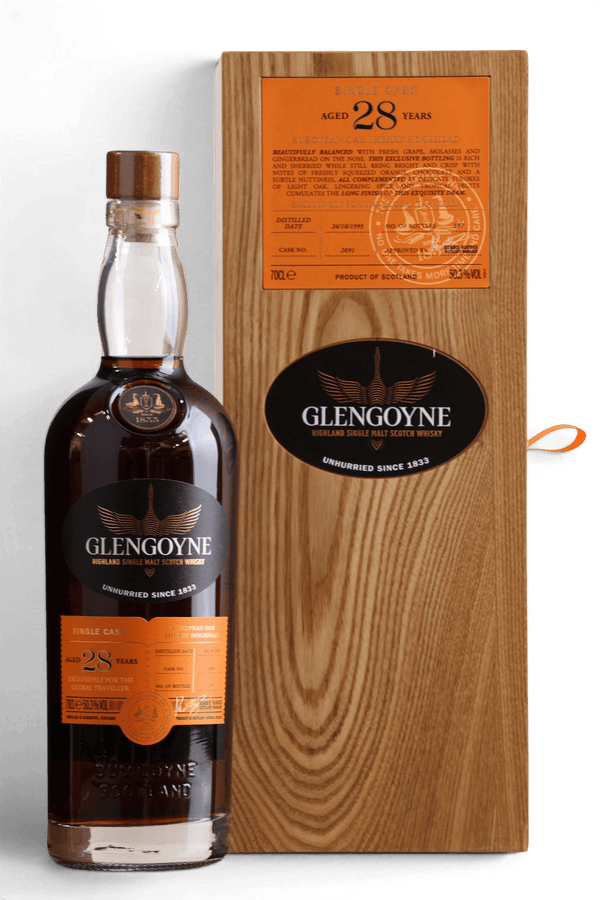 Glengoyne 28 Year Old 1995 Single European Oak Sherry Hogshead No.2091 Cask Strength Single Malt Scotch Whisky 70cl 50.3% - Just Whisky Online Shop