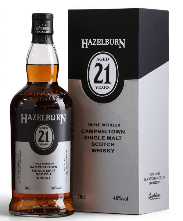 Hazelburn 21 Year Old 2022 Release Triple Distilled Single Malt Scotch Whisky 70cl 46% - Just Whisky Online Shop
