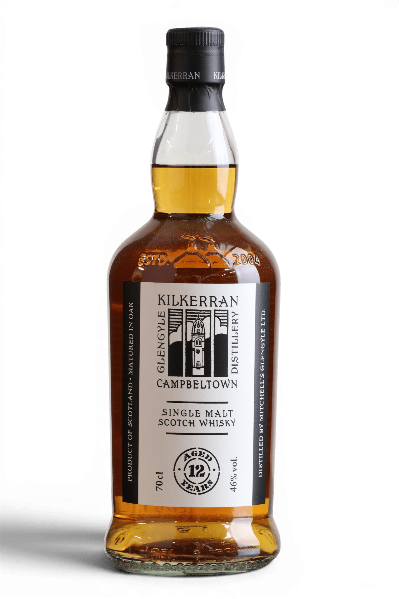 Kilkerran 12 Year Old Campbeltown Single Malt Scotch Whisky 70cl 46% - Just Whisky Online Shop