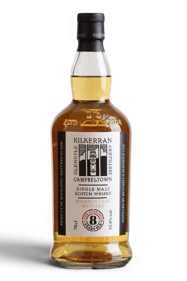Kilkerran 8 Year Old Bourbon Cask Strength 2025 Release Campbeltown Single Malt Scotch Whisky 70cl 55.6% - Just Whisky Online Shop
