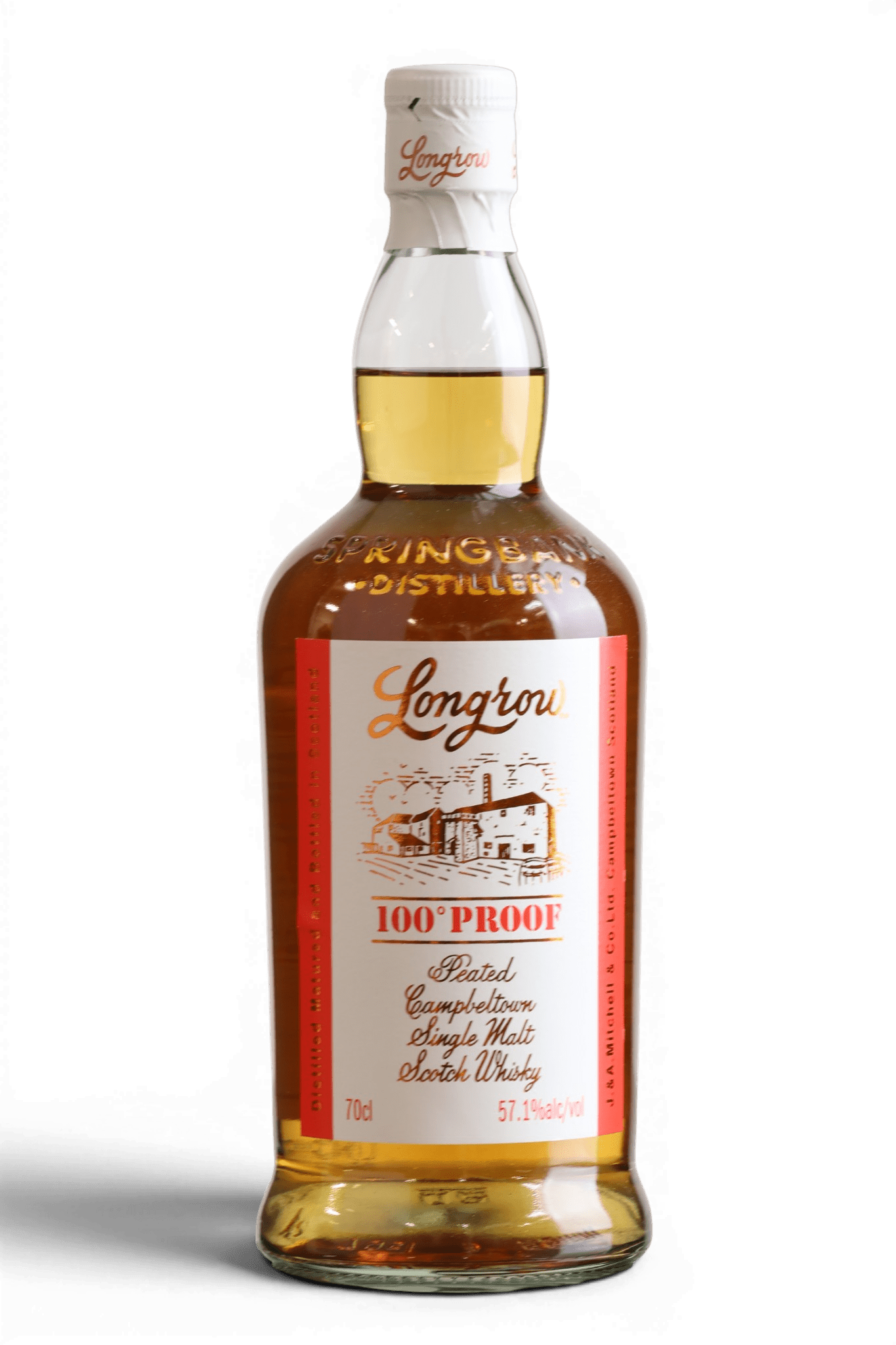 Longrow 100 Proof Campbeltown Single Malt Scotch Whisky 70cl 57.1% - Just Whisky Online Shop