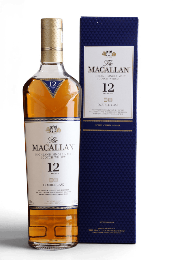 Macallan 12 Year Old Double Cask Single Malt Scotch Whisky | 70cl, 40% ABV - Just Spirits Co