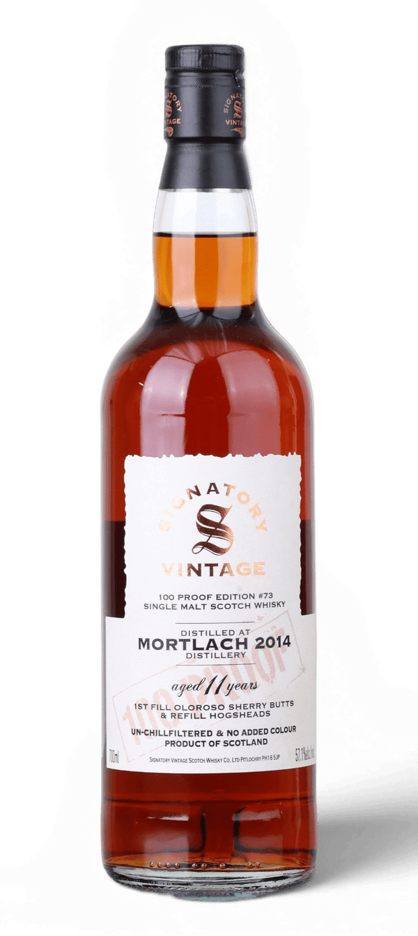 Mortlach 11 Year Old 2014 100 Proof Edition No.73 - Just Whisky Online Shop