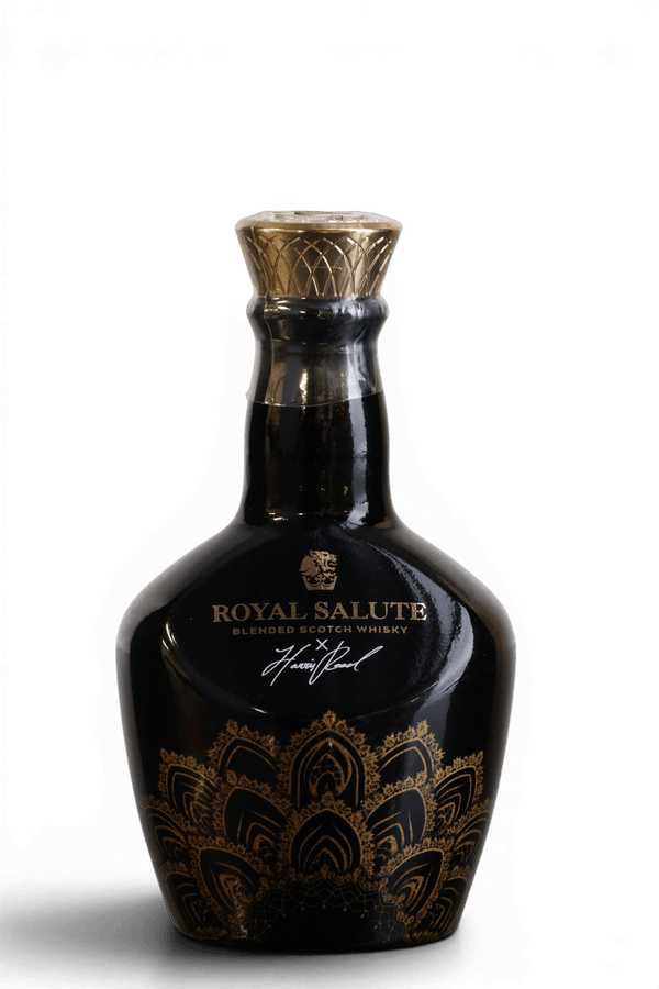 Royal Salute x Harris Reed 21 Year Old Edition II 2025 Blended Scotch Whisky Miniature Flagon 5cl 40% - Just Whisky Online Shop