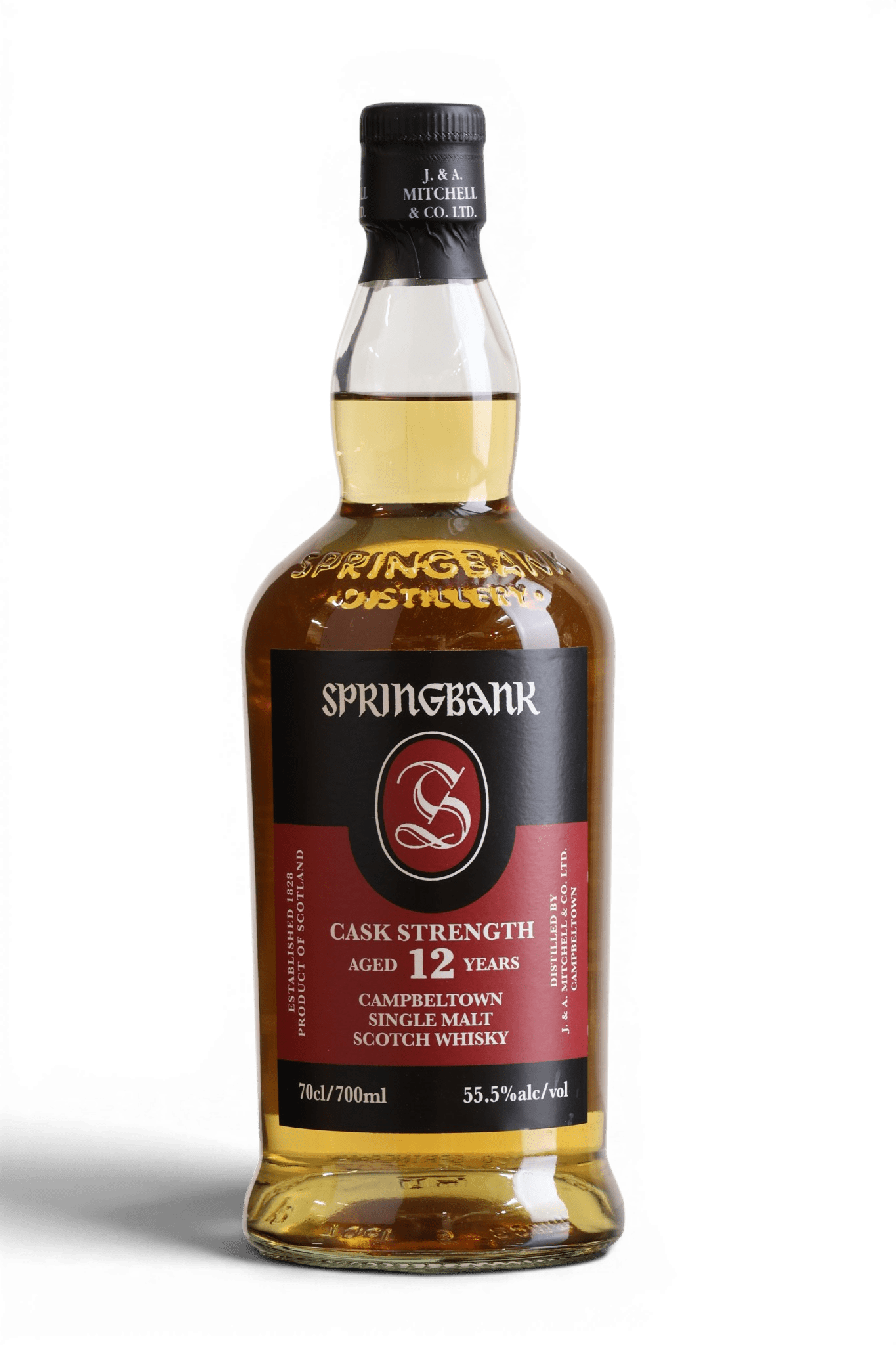 Springbank 12 Year Old 2025 Cask Strength (28th Release) Campbeltown Single Malt Scotch Whisky 70cl 55.5% - Just Whisky Online Shop