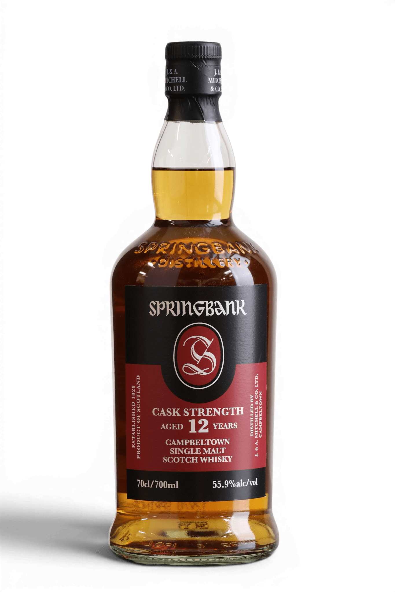 Springbank 12 Year Old 2025 Cask Strength Campbeltown Single Malt Scotch Whisky 70cl 55.9% - Just Whisky Online Shop