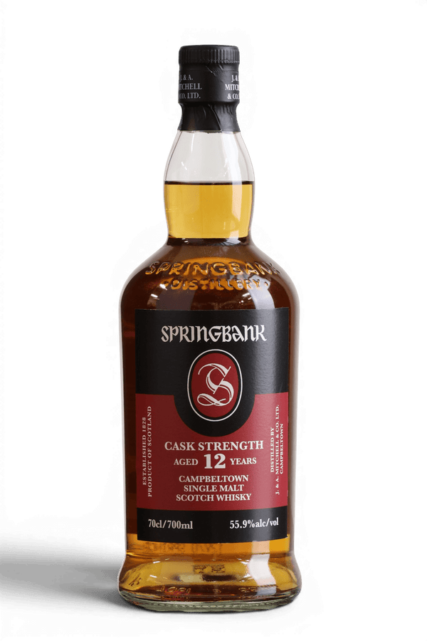 Springbank 12 Year Old 2025 Cask Strength Campbeltown Single Malt Scotch Whisky 70cl 55.9% - Just Whisky Online Shop