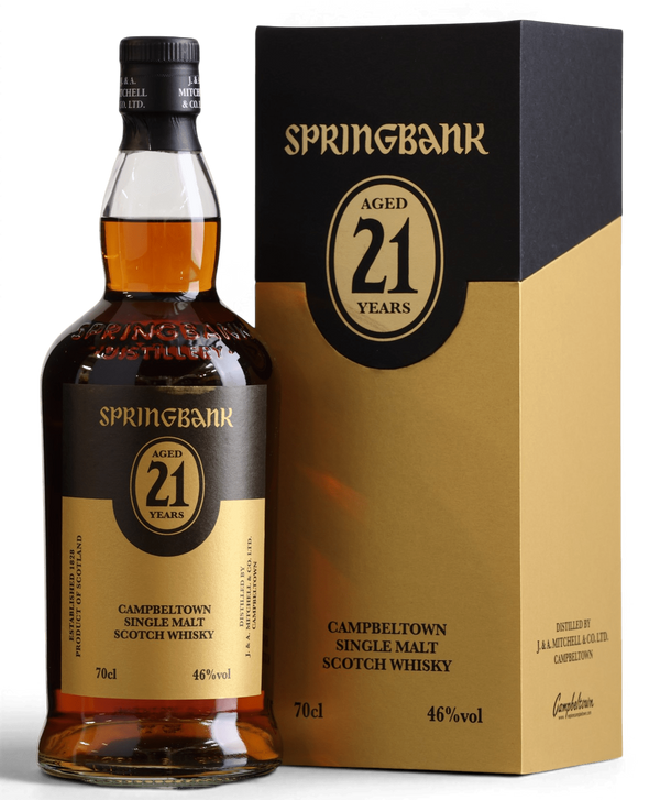 Springbank 21 Year Old 2024 Release Single Malt Scotch Whisky 70cl 46% - Just Whisky Online Shop