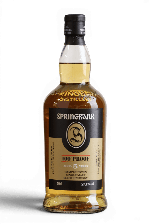 Springbank 5 Year Old 100 Proof Campbeltown Single Malt Scotch Whisky 70cl 57.1% - Just Whisky Online Shop