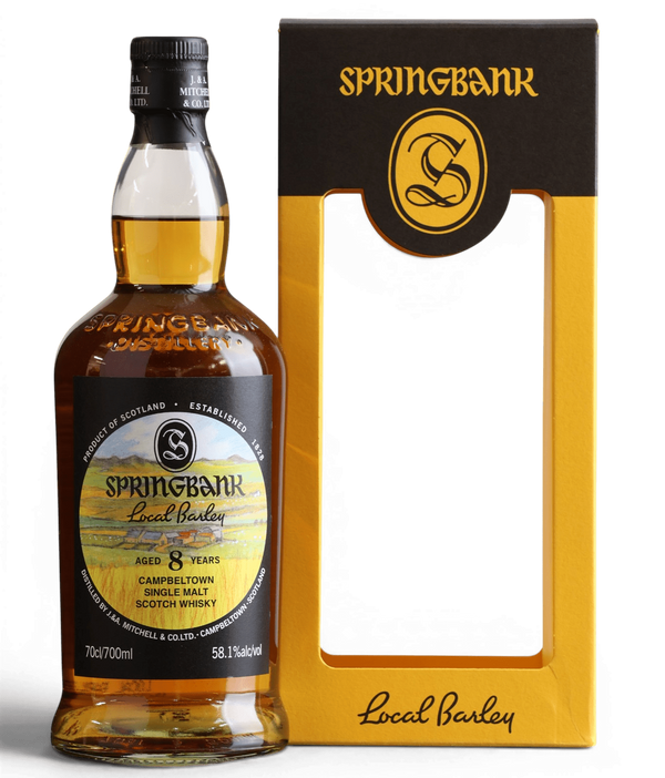 Springbank Local Barley 2016 8 Year Old 2025 Release Single Malt Scotch Whisky 70cl 58.1% - Just Whisky Online Shop